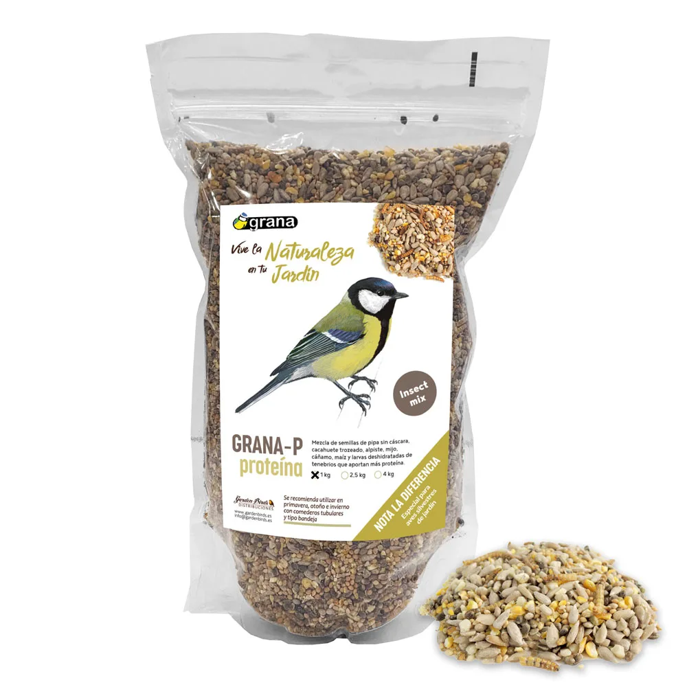 Mezcla Premium de Semillas Nutritivas para Aves 1kg